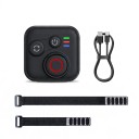 Telecomandă wireless Bluetooth aMagisn pentru Insta360 GoPro și DJI cu brățară din ABS și silicon Negru Durată de până la 96 h 2
