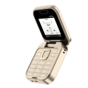 Telefon mini pliabil SERVO i16 Pro 2G Flip 2SIM Lanternă LED TFT 1.77" Type C Radio FM Mufă 3.5mm Card microSD 1000 mAh Bluetooth 13