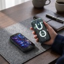 Teléfono inteligente Unihertz Jelly Star Mini 9,5 x 5 cm 8 GB RAM y 256 GB Espalda transparente Android 13 NFC y Dual SIM USB-C Teléfono pequeño 7