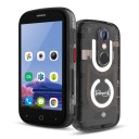 Teléfono inteligente Unihertz Jelly Star Mini 9,5 x 5 cm 8 GB RAM y 256 GB Espalda transparente Android 13 NFC y Dual SIM USB-C Teléfono pequeño 1