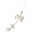 Telefoonhanger 13 cm Strik met Hart Harsdecoratie voor Telefoon Telefoonsnoer Schattige Modeaccessoire 2