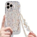 Telefoonhoesje Samsung Galaxy S24 FE Met Motief en Ketting Siliconen Telefoonhoes Beschermhoes voor Samsung S24 FE Voor Elke Dag 1