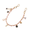 Telefoonketting met decoratieve hangers Polsband voor mobiel decoratieve telefoonketting tegen vallen sleutelhanger 3