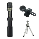 Téléobjectif portable à longue portée avec trépied et support pour téléphone mobile Télescope HD professionnel Télescope monoculaire avec vision nocturne 10-300x 2