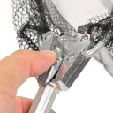 Telescopic Folding Fishing Net 150 cm Lightweight Net with Telescopic Handle Metal Frame Net with Fine Mesh Fishing Equipment 2