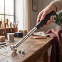 Telescopic Magnetic Rod 23 to 103.4 cm with 36 mm Magnet and Load Capacity of 22.7 kg Stainless Steel Non-Slip Handle For Workshop and Car 2