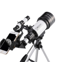 Telescopio astronómico profesional HD Binoculares de visión nocturna con trípode de 45 cm y soporte para teléfono móvil Telescopio astronómico 2