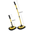 Telescopische autowasmop van aluminiumlegering, chenille, verstelbare steel, streeploos reinigen, carrosserie, glas, auto-accessoires, professionele verzorging 2