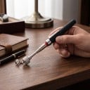 Teleskopická magnetická tyč 18 až 78 cm s magnetem 20 mm a nosností 6,8 kg Nerezová ocel Protiskluzová rukojeť s klipem Do dílny i auta 4