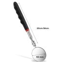Teleskopické inspekčné zrkadlo otočná polohovateľná hlava vysúvateľná dĺžka 20-56 cm priemer 50 mm 2