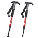 Teleskopisk vandrestav 65 - 135 cm 2 stk. 2