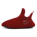 Téli házicipő férfiaknak és nőknek Lapos, kényelmes otthoni házicipő szőrmével, meleg lapos cipő hideg napokra őszi házicipőok 2
