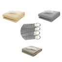 Telo ombreggiante impermeabile 3x4 m Tenda UV da giardino contro la pioggia e il sole con occhielli in acciaio inox e corda resistente al vento per terrazza, cortile e picnic 3