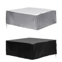 Telo per spa impermeabile 244 x 244 x 90 cm con cordino resistente al calore e al freddo copertura per spa quadrata da giardino 1