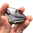 Tempererat glas för Apple Ultra 49 mm härdat glas med metallram skyddande skärmcase stöttåligt fodral mot repor 2