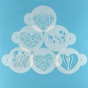 Templates de décoration de gâteaux 6 pcs 1