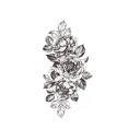 Temporary Flower Tattoo 4