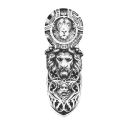 Temporary Tattoo Sleeve Animals 17