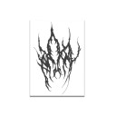 Temporary Waterproof Tattoo 14 x 10 cm Hand Tattoo Lasts 15 Days Fake Tattoo For Men and Women Realistic Design Temporary Decoration 4