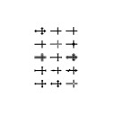 Temporary Waterproof Tattoo Cross 11 x 8 cm Tattoo Paper with Cross Designs Finger and Body Tattoo Set of Fake Tattoos Small Temporary Tattoos 1