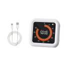 Temporizador de cocina silencioso inteligente con cuenta regresiva visual, temporizador analógico recargable por USB para niños y adultos, horas, minutos y segundos. 3