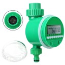Temporizador de rega automático com frequência e duração de rega ajustáveis em plástico ABS Rosca G3/4 Economia de água para jardim e estufa Sem 1