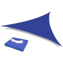 Tenda de sol triangular impermeável 3x3x3m com filtro UV de 98% Lona para jardim terraço camping tenda sombra exterior sem acessórios 2