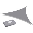 Tenda de sol triangular impermeável 3x3x3m com filtro UV de 98% Lona para jardim terraço camping tenda sombra exterior sem acessórios 8