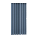 Tenda magnetica plissettata per porte 80x200 cm in poliestere con texture di lino anelli metallici ganci in acciaio inossidabile maniglia passante 2
