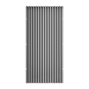 Tenda magnetica plissettata per porte 80x200 cm in poliestere con texture di lino anelli metallici ganci in acciaio inossidabile maniglia passante 3