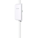Tenda O1 Utomhus WiFi Router Kit 300 Mb/s 2,4 GHz 8 dBi Riktad Antenn IP65 Vit Trådlös CPE Bro för Nätverksöverföring Upp till 500 m 3
