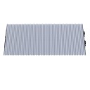Tenda plissettata per auto contro il sole in foglio di alluminio Fissaggio con ventose Larghezza 150 fino a 200 cm Protegge l'interno dal calore 3