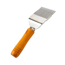 Tenedor descorchador de apicultura Tenedor descorchador con mango de madera 17 x 7 cm 3