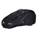 Tenisová taška na 6 raket Polyester 80 x 35,5 x 28 cm Sportovní taška na rakety s velkým úložným prostorem na tenisové vybavení 1