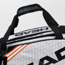 Tenisová taška na až 6 raket s oddělenou kapsou na boty Sportovní bag 73 x 30 x 23 cm Polyester Nylon Dacron pro tenisové vybavení 3