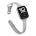 Tenký silikonový remienok pre Apple Watch 42 mm 44 mm 45 mm 46 mm 49 mm Ľahký priedušný mäkký športový pásik kompatibilný s viacerými modelmi 15