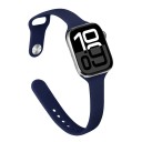 Tenký silikonový řemínek pro Apple Watch 42 mm 44 mm 45 mm 46 mm 49 mm Lehký prodyšný měkký sportovní pásek kompatibilní s více 20