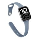 Tenký silikonový řemínek pro Apple Watch S10 42 mm a 38 mm 40 mm 41 mm Lehký prodyšný měkký náhradní pásek kompatibilní s více modely 25