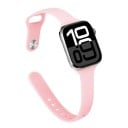 Tenký silikonový řemínek pro Apple Watch S10 42 mm a 38 mm 40 mm 41 mm Lehký prodyšný měkký náhradní pásek kompatibilní s více modely 23