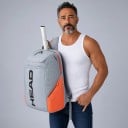 Tennis Backpack with Compartment for Rackets and Shoe Pocket 48 x 30 x 20 cm Sports Bag for Tennis and Padel for Men and Women for Training 11