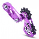 Tensionator de lanț TANKE pentru 1 viteză Single speed Corp metalic cu roți dințate prelucrate CNC Cu arc Pentru biciclete MTB și Dirt Jump 6