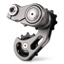 Tensor de cadena MTB para 1 velocidad UDH Rango 13T a 17T Jaula de acero Poleas de aluminio Gris y negro Para bicicleta de montaña de una sola 1