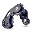 Tensor de cadena MTB para 1 velocidad UDH Rango 13T a 17T Jaula de acero Poleas de aluminio Gris y negro Para bicicleta de montaña de una sola 2