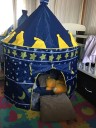 Tente pliable pour enfants - Bleue 6