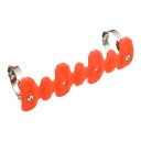 Tepelný štít výfukového potrubia KTM SXF EXCF SMR 250 350 450 500 Husqvarna FC FE 250 350 450 501 Dĺžka 220 mm So sponami 1