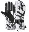Teplé zimní rukavice Lyžařské rukavice s PU kůží Sněhové rukavice pro muže i ženy Rukavice na lyže a snowboard Lyžařské rukavice s podporou dotyku na displej 1