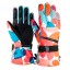 Teplé zimní rukavice Lyžařské rukavice s PU kůží Sněhové rukavice pro muže i ženy Rukavice na lyže a snowboard Lyžařské rukavice s podporou dotyku na displej 5