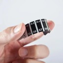Teploměrný proužek na čelo Sada 10 ks Měření teploty 35–40 °C 9 x 1,2 cm Tekuté krystaly Čelový teploměr pro miminka i dospělé 3