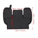 Terapie červeným světlem na ramena 288 LED 660 a 850 nm 58 x 44 x 40 cm s ovladačem černá zdravotní pomůcka na prokrvení ramen a šíje 3