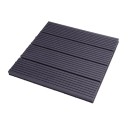 Terasové dlaždice WPC 30 × 30 × 1,8 cm, dřevoplastový kompozit (60 % dřevo + 30 % plast), click systém, na zahradu, terasu i balkon 9
